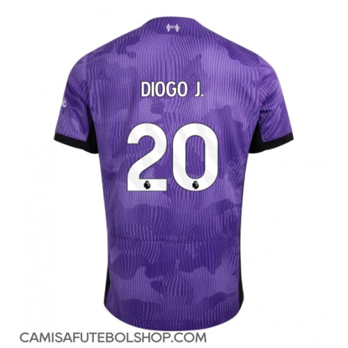 Camisa de time de futebol Liverpool Diogo Jota #20 Replicas 3º Equipamento 2023-24 Manga Curta